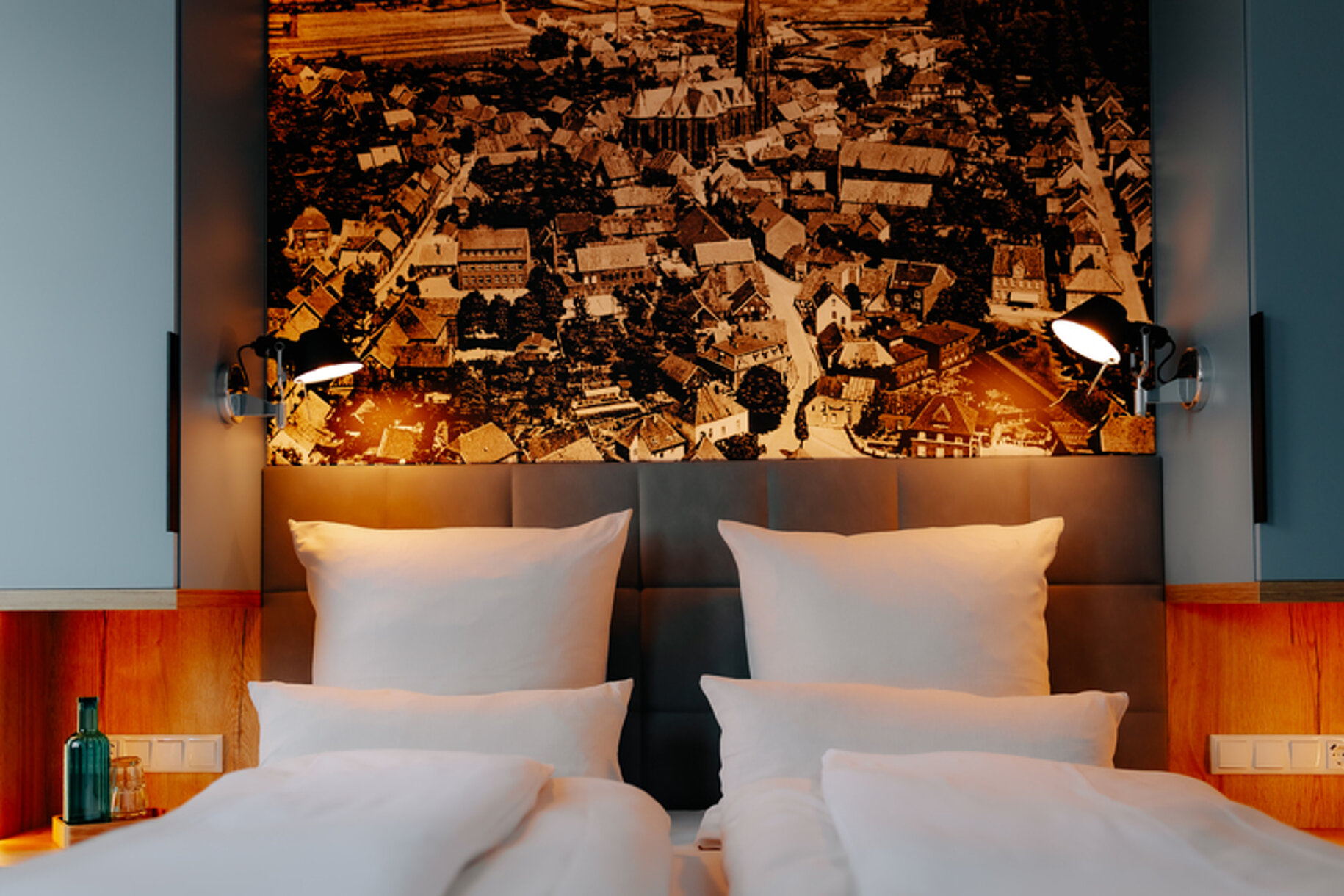 Premium Doppelzimmer im Hotel Stadthöfe Rhede mit elegantem Ambiente