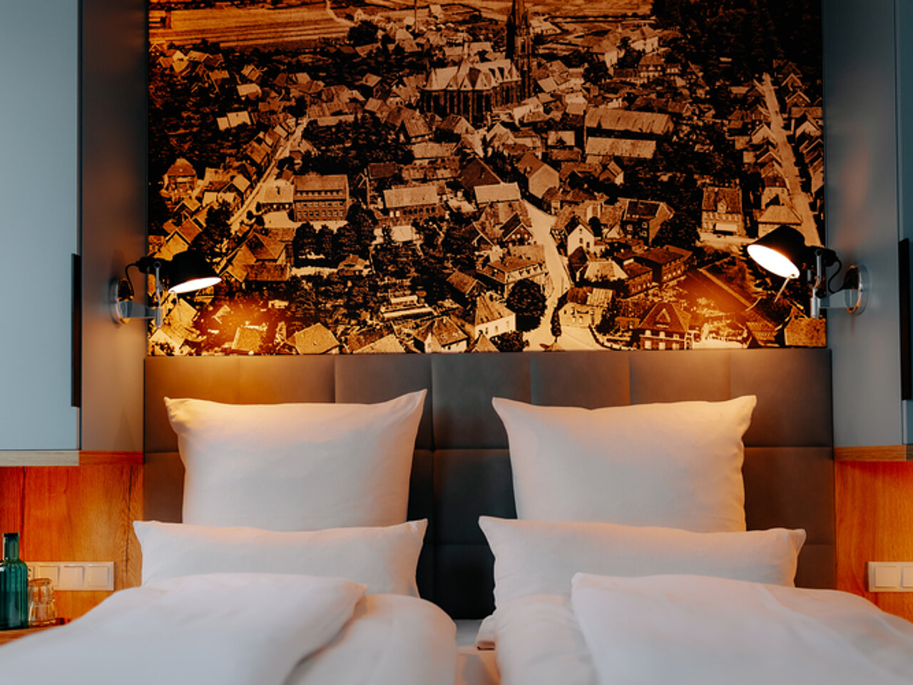 Premium Doppelzimmer im Hotel Stadthöfe Rhede mit elegantem Ambiente